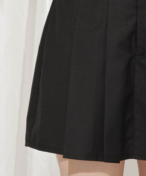 WILLSELECTION（ウィルセレクション）の「ダブルウエストプリーツスカショーパン（スカート・レディース・グレー/ブラック/ダークブラウン・FREE）」の15枚目の写真