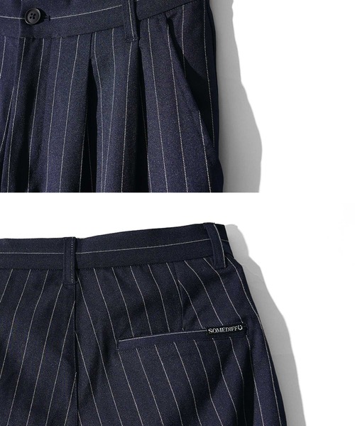 SOMEDIFF（サムディフ）の「テーパードスラックス メンズ セットアップ対応 春服（スラックス・メンズ・ベージュ/ネイビー/グレー・M/XL/L）」の7枚目の写真