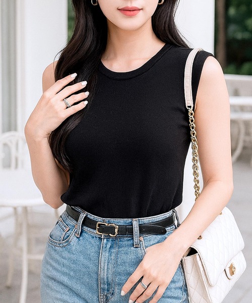 Virina ルカパール　ノースリーブトップス 上品な華やぎと清潔感漂う“ルカパールトップス” | official_BLOG