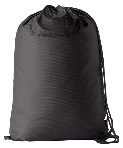 EagleCreek(イーグルクリーク)の「EagleCreek/Packable Laundry Sack/パッカブル ドローストリング(エコバッグ/サブバッグ・メンズ・グレー/ブラック・FREE)」の3枚目の写真