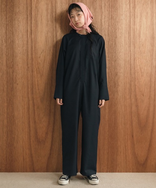 セール】【original】フロントジップオールインワン / ジャンプスーツ