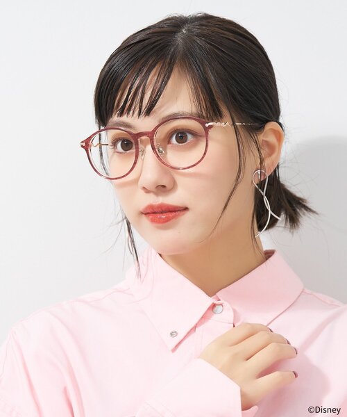 Zoff(ゾフ)の「Disney Collection created by Zoff “PRINCESS” Dress Up Line(メガネ・レディース・レッド/ブラウン・FREE)」の10枚目の写真