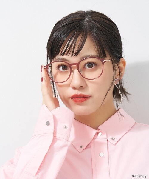 Zoff(ゾフ)の「Disney Collection created by Zoff “PRINCESS” Dress Up Line(メガネ・レディース・レッド/ブラウン・FREE)」の11枚目の写真
