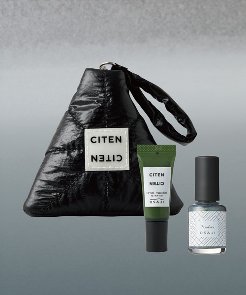 OSAJI（オサジ）の「CITEN×OSAJI 立体ポーチセット（ポーチ・ネイル