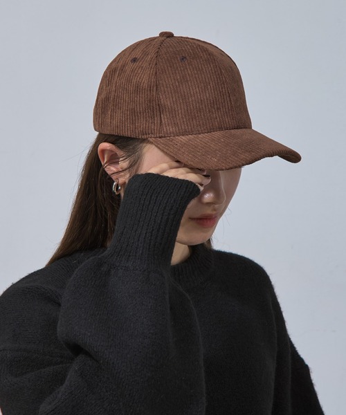 COLONY 2139（コロニートゥーワンスリーナイン）の「コーデュロイキャップ（キャップ・レディース・ブラック/ブラウン/ネイビー・FREE）」の3枚目の写真