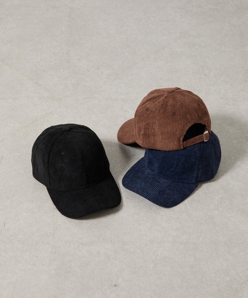 COLONY 2139（コロニートゥーワンスリーナイン）の「コーデュロイキャップ（キャップ・レディース・ブラック/ブラウン/ネイビー・FREE）」の4枚目の写真