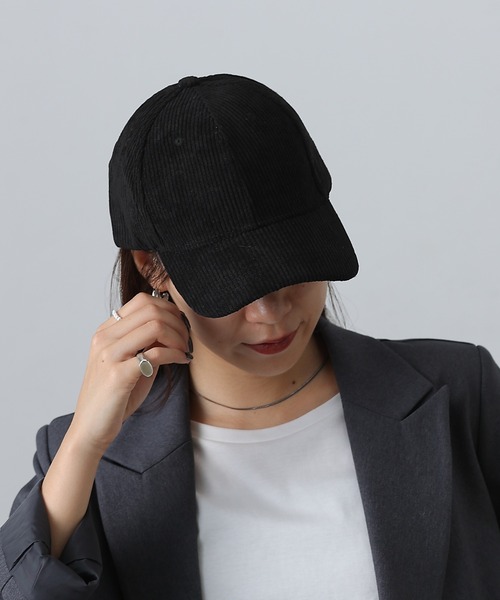 COLONY 2139（コロニートゥーワンスリーナイン）の「コーデュロイキャップ（キャップ・レディース・ブラック/ブラウン/ネイビー・FREE）」の7枚目の写真