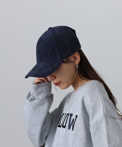 COLONY 2139（コロニートゥーワンスリーナイン）の「コーデュロイキャップ（キャップ・レディース・ブラック/ブラウン/ネイビー・FREE）」の22枚目の写真