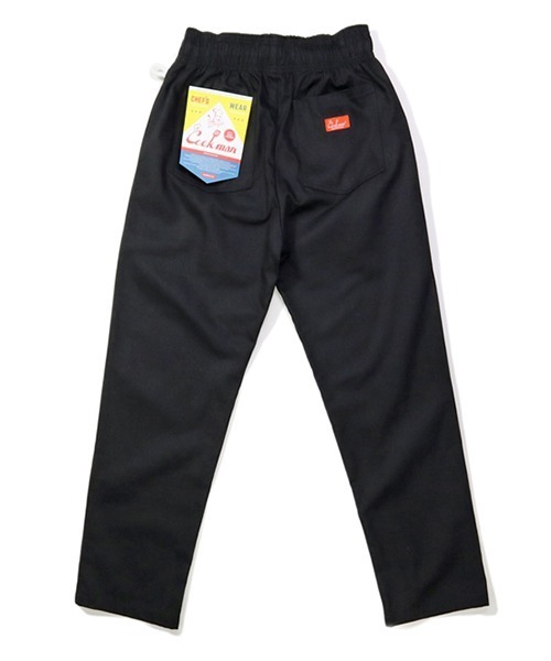 COOKMAN（クックマン）の「Cookman クックマン シェフパンツ イージーパンツ Herringbone Black（その他パンツ・メンズ・ブラック・MEDIUM/LARGE）」の4枚目の写真