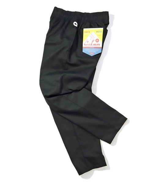 COOKMAN（クックマン）の「Cookman クックマン シェフパンツ イージーパンツ Herringbone Black（その他パンツ・メンズ・ブラック・MEDIUM/LARGE）」の6枚目の写真
