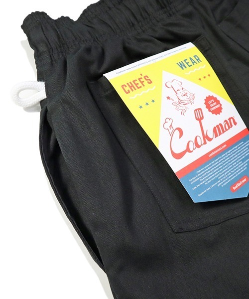 COOKMAN（クックマン）の「Cookman クックマン シェフパンツ イージーパンツ Herringbone Black（その他パンツ・メンズ・ブラック・MEDIUM/LARGE）」の7枚目の写真