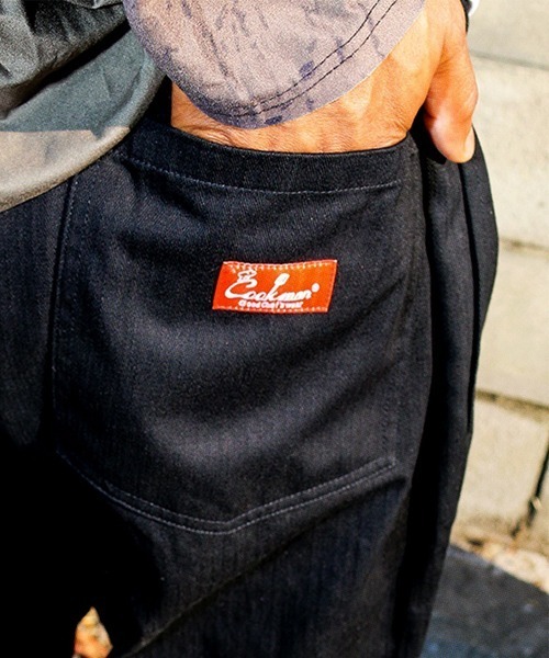COOKMAN（クックマン）の「Cookman クックマン シェフパンツ イージーパンツ Herringbone Black（その他パンツ・メンズ・ブラック・MEDIUM/LARGE）」の13枚目の写真