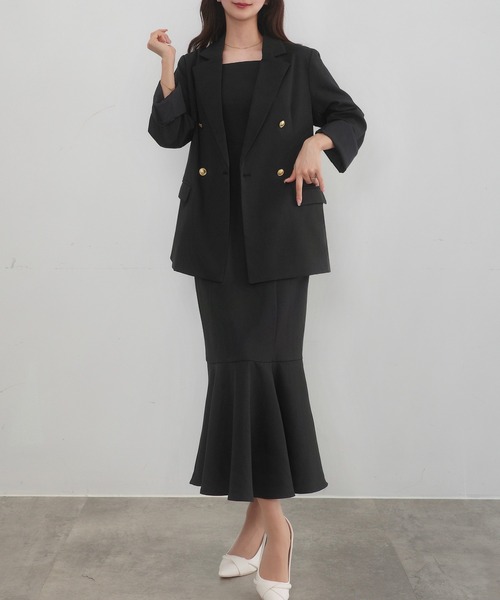 H Jelly h. naoto テーラードジャケット 金ボタン レースアップ H