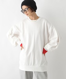 袖タックチュニックワンピース 152931
