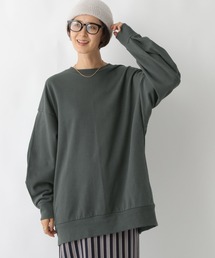 袖タックチュニックワンピース 152931