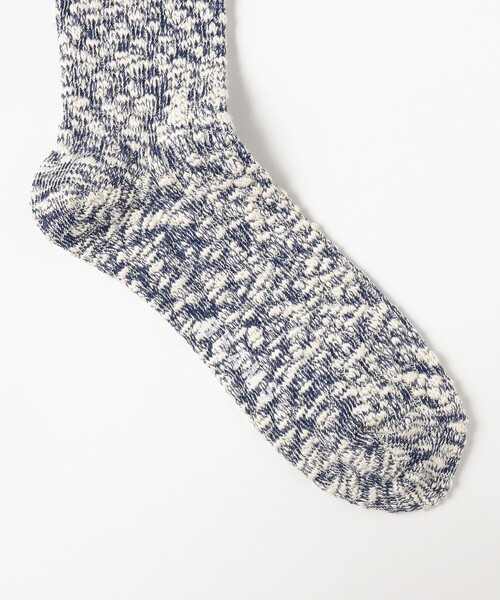 BEAMS（ビームス）の「ライト スラブ ソックス（ソックス/靴下・メンズ・ネイビー/ベージュ/ブラック・ONE SIZE）」の5枚目の写真