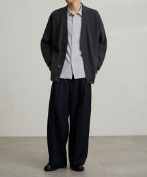 PUBLIC TOKYO ループパイルビッグカーデ　DARK GREY サイズ1 ループパイルビッグカーデ（カーディガン/ボレロ）｜PUBLIC