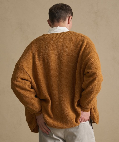 PUBLIC TOKYO ループパイルビッグカーデ　DARK GREY サイズ1 ループパイルビッグカーデ（カーディガン/ボレロ）｜PUBLIC