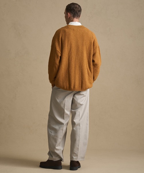 PUBLIC TOKYO ループパイルビッグカーデ　DARK GREY サイズ1 ループパイルビッグカーデ（カーディガン/ボレロ）｜PUBLIC TOKYO