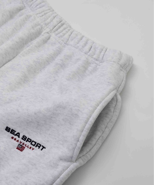 SEA（シー）の「SEA SPORTS テーパードスウェットパンツ（スウェットパンツ・レディース・グレー/チャコールグレー/ネイビー・ONE SIZE）」の8枚目の写真