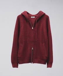 Adoon plain(Ah[v[)́yNEW COLORz@DOUBLE ZIP KNIT HOODIE / _uWbvjbgt[fB(p[J[)