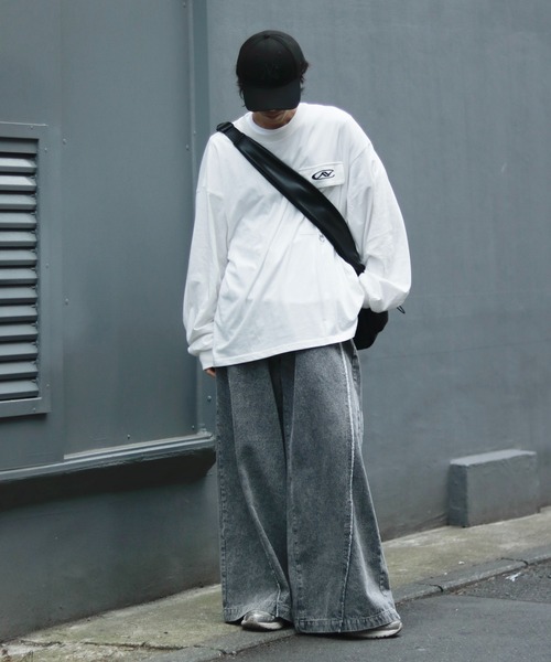 Lui's（ルイス）の「【Neucon/ニューコン】 スクエアマルチポケットシンセティックレザーショルダーバッグ（ショルダーバッグ・メンズ・ブラウン/ブラック・FREE）」の15枚目の写真