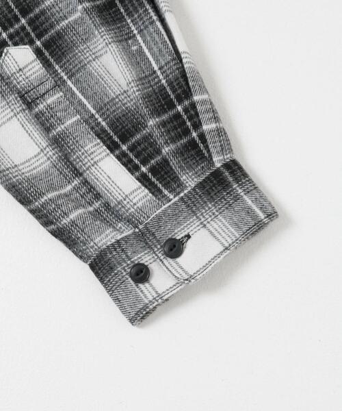 URBAN RESEARCH(アーバンリサーチ)の「オンブレーネルシャツ(シャツ/ブラウス・メンズ・ブラック/ブラウン・MEDIUM/LARGE)」の9枚目の写真