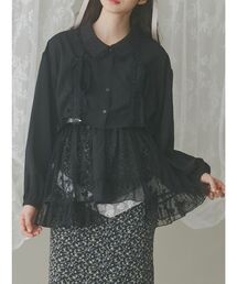 merry jenny | sheer lacy frill apron(スカート)