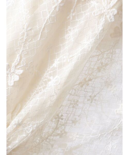 merry jenny（メリージェニー）の「sheer lacy frill apron（スカート・レディース・ブラック/オフホワイト/アイボリー・FREE）」の16枚目の写真