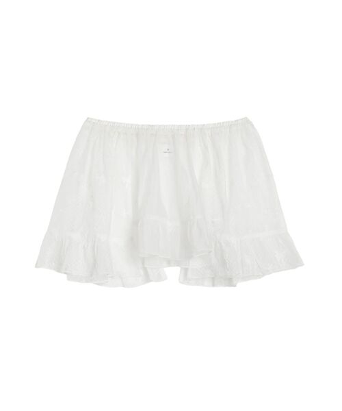 スカート merry jenny sheer lacy frill apron sheer lacy frill apron（スカート）｜merry jenny（メリー