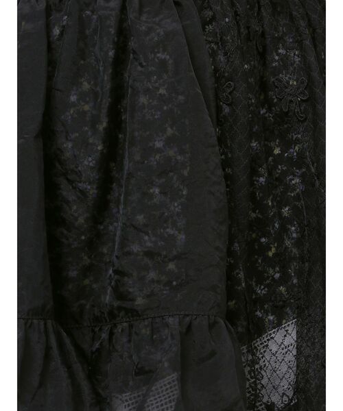 スカート merry jenny sheer lacy frill apron merry jenny（メリージェニー）の「sheer lacy frill apron