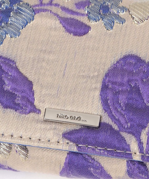 niko and...（ニコアンド）の「オリジナルビーズがま口財布（財布・レディース・ピンク/ブルー/マルチ/その他/ブルー系その他/レオパード・0）」の9枚目の写真