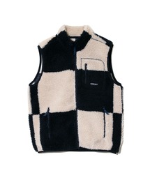 Gramicci(O~`)GRAMICCI/O~` @CHECKERED SHERPA VEST(̑AE^[)