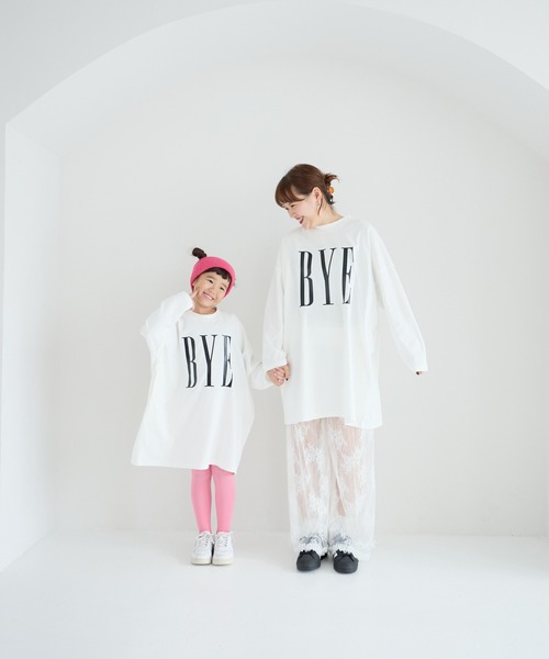 LOWRYS FARM（ローリーズファーム）の「【JUNIOR】アソートロゴプリントワンピースＬＳ　 282627（ワンピース・キッズ・ブラック/グレー/オフホワイト/ピンク・160/170）」の17枚目の写真