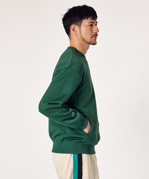 LANVIN en Bleu（ランバンオンブルー）の「【LANVIN en Bleu ESSENTIAL】VILLEDO / ”エッセンシャル” スウェット（スウェット・メンズ・ホワイト/グリーン/パープル/ブラック・LARGE/MEDIUM/SMALL/XX-LARGE/X-LARGE）」の16枚目の写真