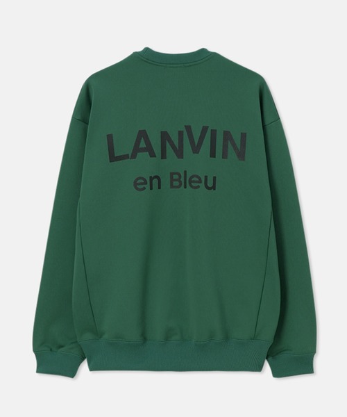 LANVIN en Bleu（ランバンオンブルー）の「【LANVIN en Bleu ESSENTIAL】VILLEDO / ”エッセンシャル” スウェット（スウェット・メンズ・ホワイト/グリーン/パープル/ブラック・LARGE/MEDIUM/SMALL/XX-LARGE/X-LARGE）」の19枚目の写真