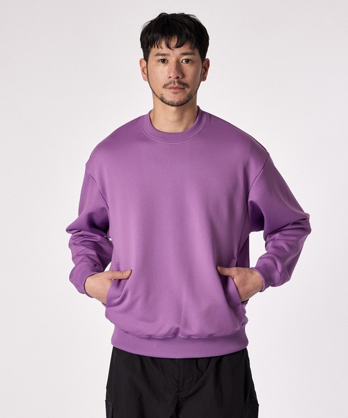 LANVIN en Bleu（ランバンオンブルー）の「【LANVIN en Bleu ESSENTIAL】VILLEDO / ”エッセンシャル” スウェット（スウェット・メンズ・ホワイト/グリーン/パープル/ブラック・LARGE/MEDIUM/SMALL/XX-LARGE/X-LARGE）」の14枚目の写真