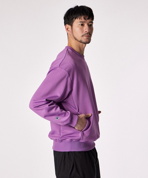 LANVIN en Bleu（ランバンオンブルー）の「【LANVIN en Bleu ESSENTIAL】VILLEDO / ”エッセンシャル” スウェット（スウェット・メンズ・ホワイト/グリーン/パープル/ブラック・LARGE/MEDIUM/SMALL/XX-LARGE/X-LARGE）」の17枚目の写真