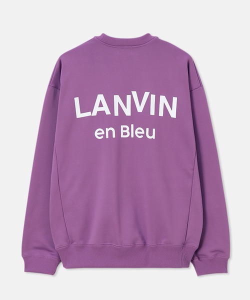 LANVIN en Bleu（ランバンオンブルー）の「【LANVIN en Bleu ESSENTIAL】VILLEDO / ”エッセンシャル” スウェット（スウェット・メンズ・ホワイト/グリーン/パープル/ブラック・LARGE/MEDIUM/SMALL/XX-LARGE/X-LARGE）」の20枚目の写真