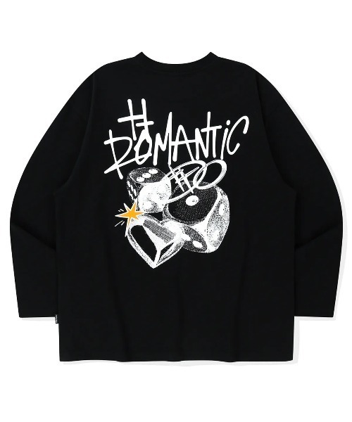 tシャツ A'GEM/9 × .kom 「ROMANTIC CROWN/ロマンティック クラウン」 ROMANTIC DICE L/S/ロマンティック A'GEM/9 × .kom 『ROMANTIC CROWN/ロマンティック クラウン