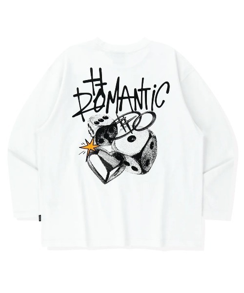 tシャツ A'GEM/9 × .kom 「ROMANTIC CROWN/ロマンティック クラウン」 ROMANTIC DICE L/S/ロマンティック A'GEM/9 × .kom 『ROMANTIC CROWN/ロマンティック クラウン