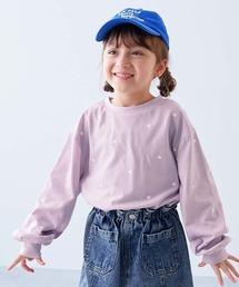 devirock（デビロック）の「ハート総柄 長袖Tシャツ（Tシャツ/カットソー）」