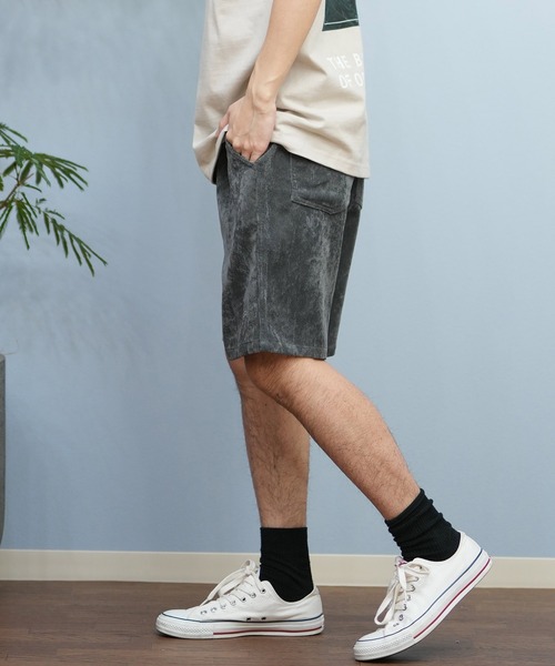 OP/オーピー コーデュロイ ショーツ/ハーフパンツ ワンポイント 515755