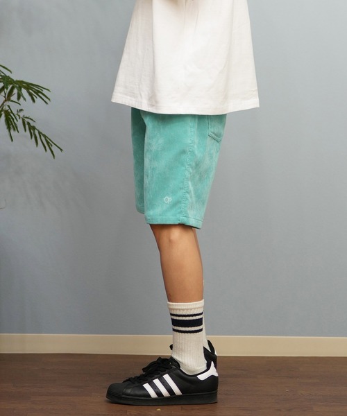 OP/オーピー コーデュロイ ショーツ/ハーフパンツ ワンポイント 515755