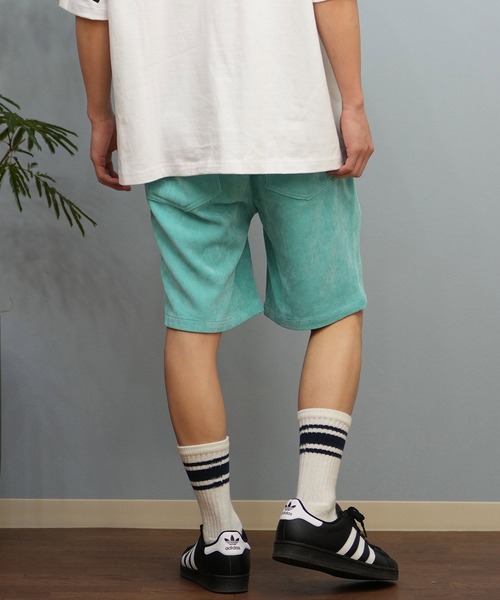 Ocean Pacific（オーシャンパシフィック）の「OP/オーピー コーデュロイ ショーツ/ハーフパンツ ワンポイント 515755（その他パンツ・メンズ・ターコイズブルー/チャコールグレー/グリーン/ベージュ/オレンジ・M/XL/L）」の19枚目の写真