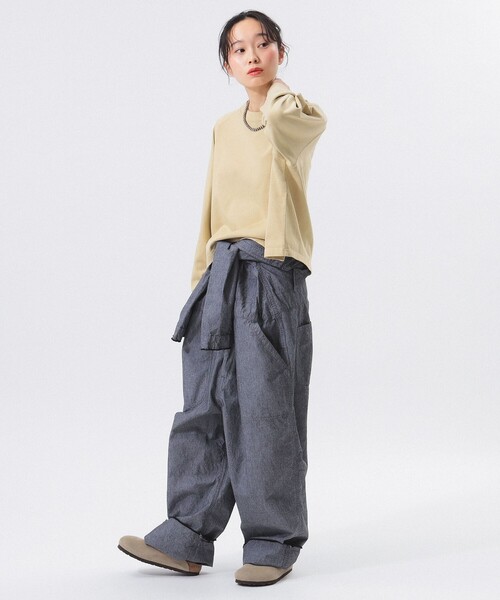 SCREEN STARS（スクリーンスターズ）の「【別注】SCREEN STARS / 天竺 ラグラン Tシャツ（Tシャツ/カットソー・レディース・オレンジ系その他/チャコールグレー/シルバー/ブラウン系その他・ONE SIZE）」の12枚目の写真