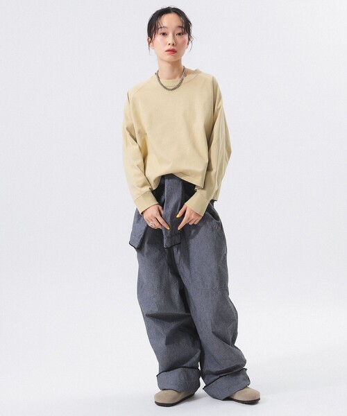 SCREEN STARS（スクリーンスターズ）の「【別注】SCREEN STARS / 天竺 ラグラン Tシャツ（Tシャツ/カットソー・レディース・オレンジ系その他/チャコールグレー/シルバー/ブラウン系その他・ONE SIZE）」の11枚目の写真