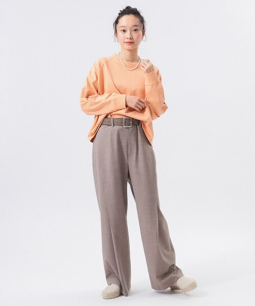 SCREEN STARS（スクリーンスターズ）の「【別注】SCREEN STARS / 天竺 ラグラン Tシャツ（Tシャツ/カットソー・レディース・オレンジ系その他/チャコールグレー/シルバー/ブラウン系その他・ONE SIZE）」の7枚目の写真