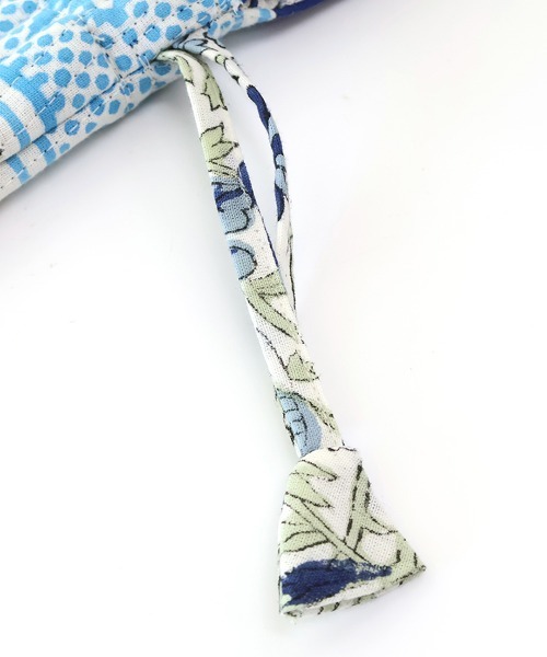 チチカカ（チチカカ）の「ブロックプリントキルト巾着トートバッグ【WEB限定】（トートバッグ・レディース・イエロー/ターコイズブルー/ブルー/ピンク・FREE）」の14枚目の写真