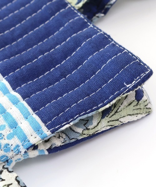 チチカカ（チチカカ）の「ブロックプリントキルト巾着トートバッグ【WEB限定】（トートバッグ・レディース・イエロー/ターコイズブルー/ブルー/ピンク・FREE）」の16枚目の写真